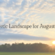 Energetic Landscape for August 2024